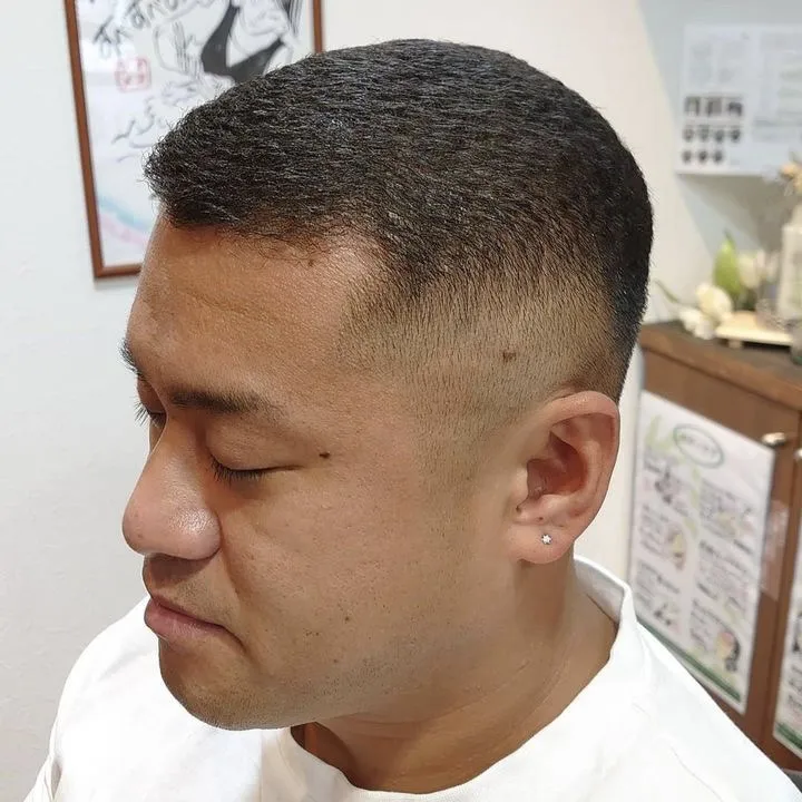 カット、アイロンパーマ　